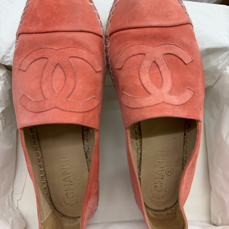 CHANEL 漁夫鞋 38-10