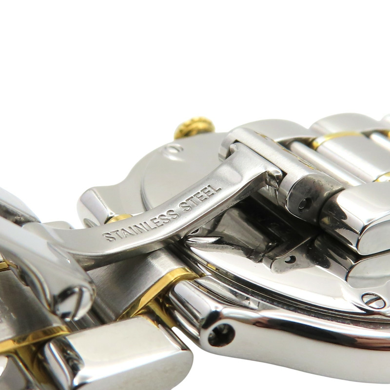 白色錶盤 18K黃金 不鏽鋼 Must 21 腕錶【Cartier 卡地亞】 W10073R6-8