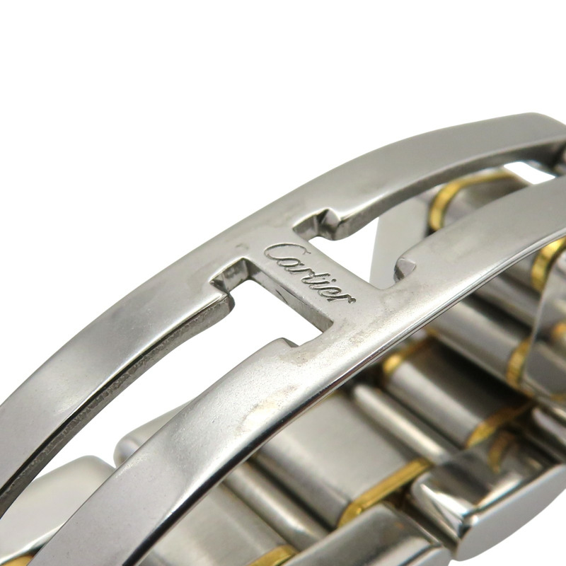 白色錶盤 18K黃金 不鏽鋼 Must 21 腕錶【Cartier 卡地亞】 W10073R6-9