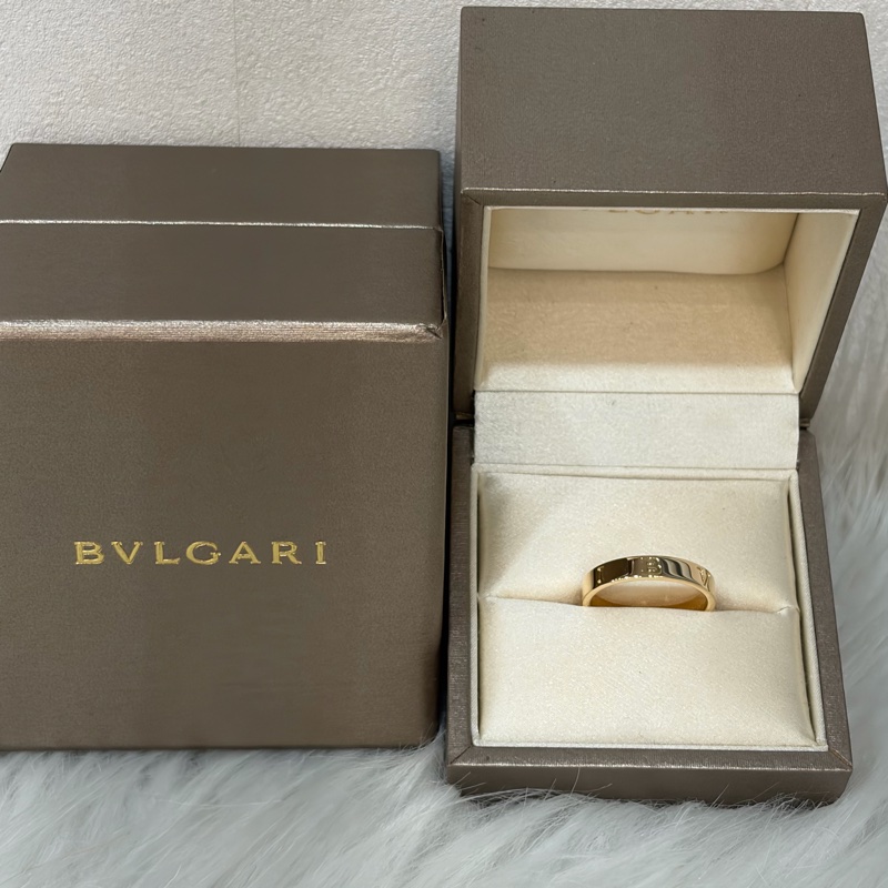 BVLGARI 360358 B.zero1 Essential 黃K 圓戒 戒指-0