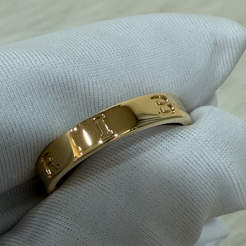 BVLGARI 360358 B.zero1 Essential 黃K 圓戒 戒指-8