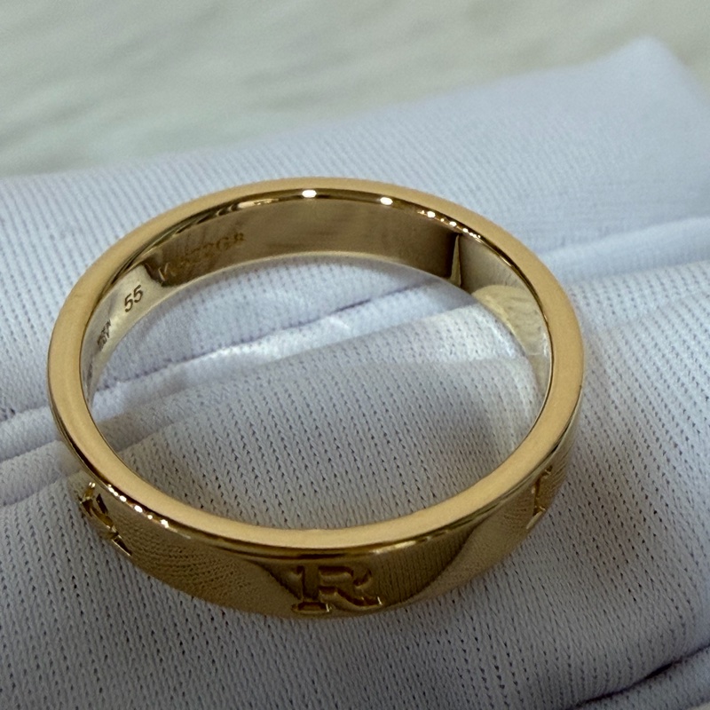 BVLGARI 360358 B.zero1 Essential 黃K 圓戒 戒指-10