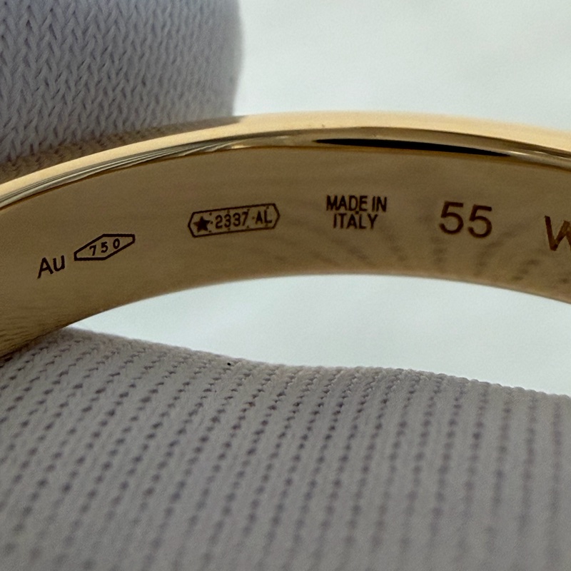 BVLGARI 360358 B.zero1 Essential 黃K 圓戒 戒指-11
