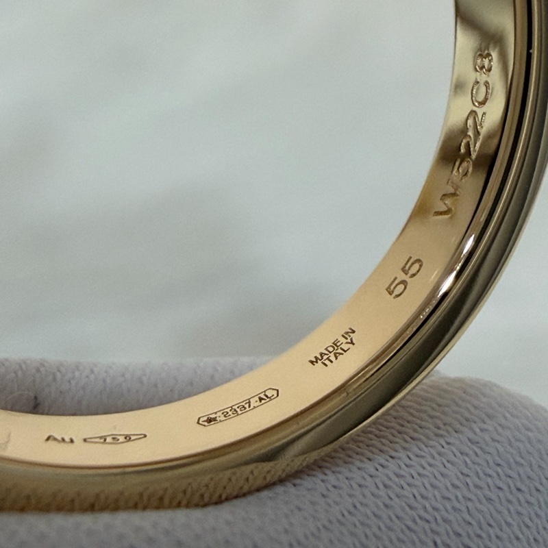 BVLGARI 360358 B.zero1 Essential 黃K 圓戒 戒指-13