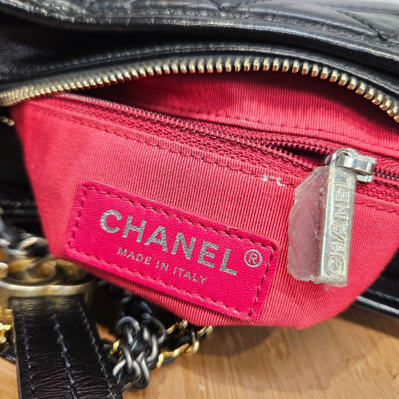 Chanel Gabrielle small 流浪包 黑色-7