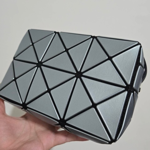 Issey Miyake 三宅一生 BaoBao 小號 邱比特包 霧面銀藍色