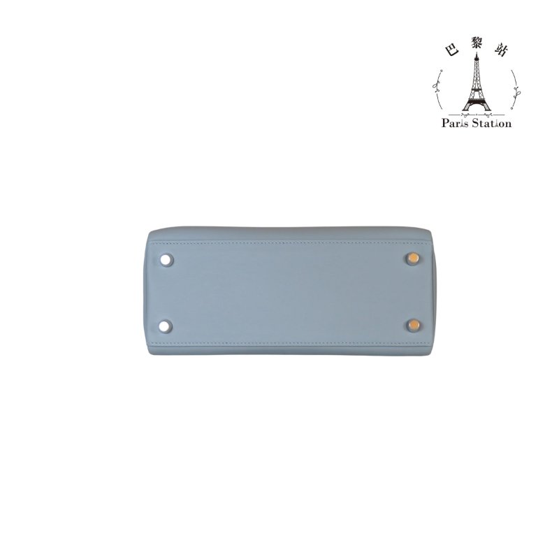 【巴黎站二手名牌專賣店】＊全新現貨＊HERMES 愛馬仕 真品＊ K刻 KELLY25 凱莉包 木偶灰銀釦 手提包 肩背包-2