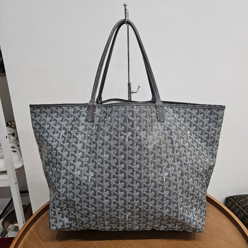 Goyard Saint Louis tote bag gm 灰色-0