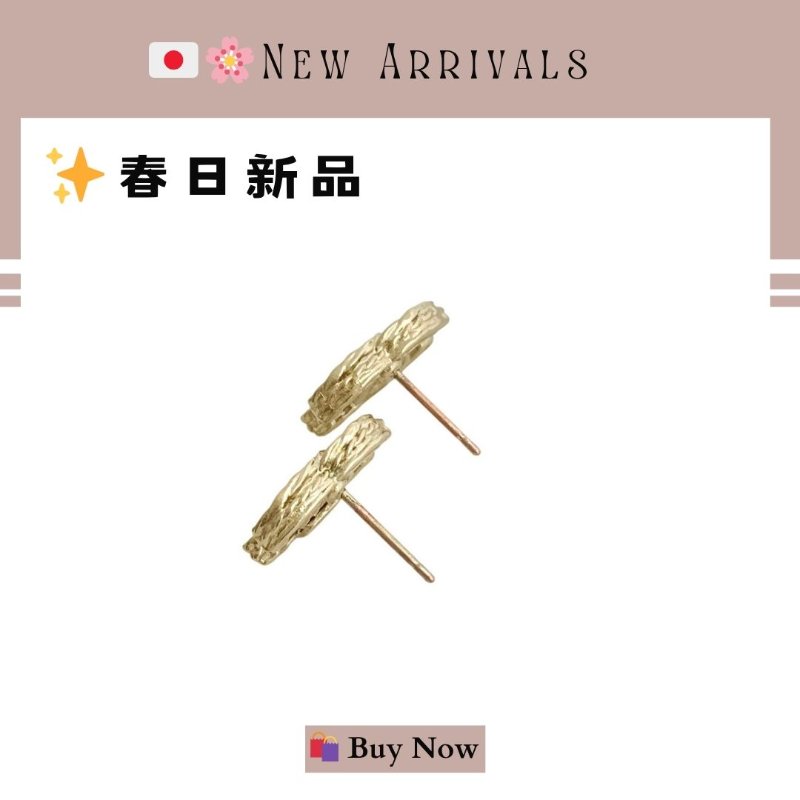 🛍️🎁 26 🔥5月新品【預訂】 💘 香奈兒 Chanel 經典款金色水鑽耳環 🔥 香奈兒熱賣款 香奈兒經典款耳環 CHANEL EARRING-1