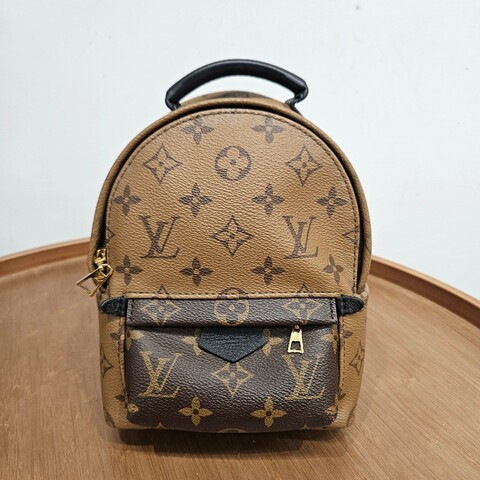 LV Palm Springs  Mini 拼色老花 背囊