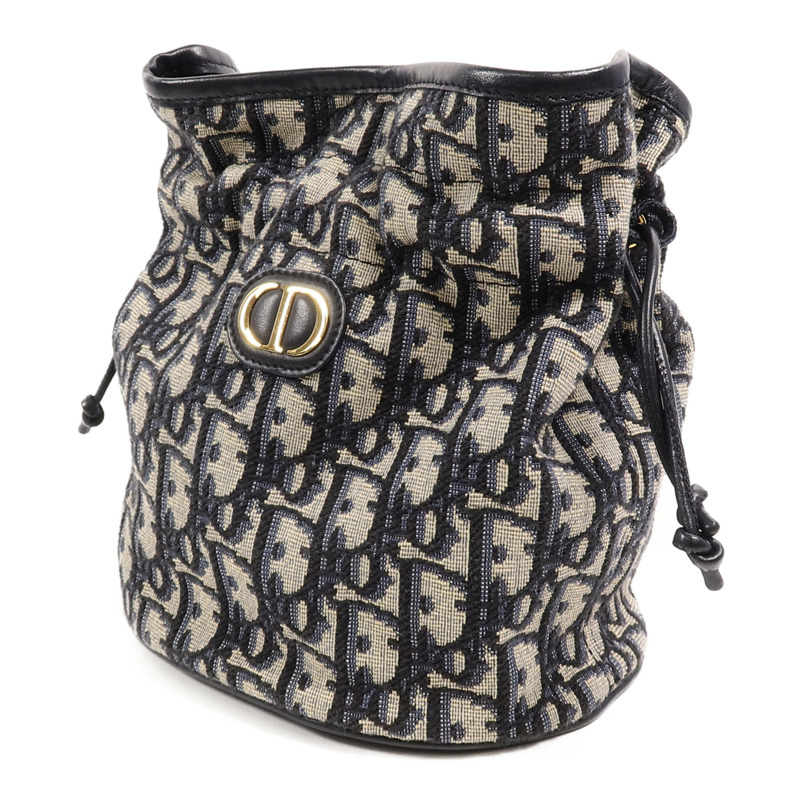 Dior Oblique帆布30 Montaigne Mini Busket鏈帶肩背袋-2
