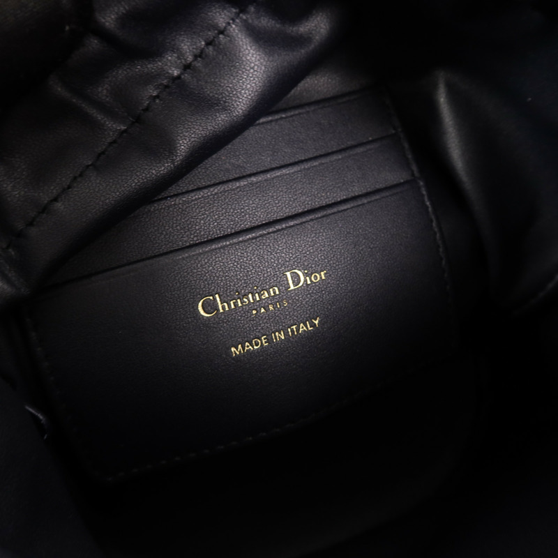 Dior Oblique帆布30 Montaigne Mini Busket鏈帶肩背袋-5