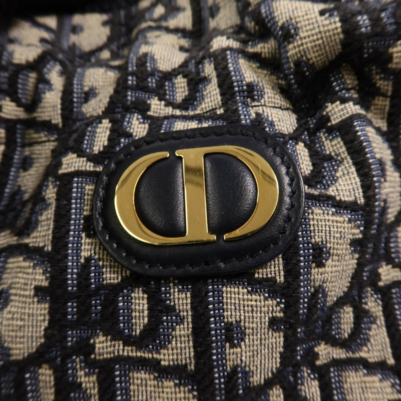 Dior Oblique帆布30 Montaigne Mini Busket鏈帶肩背袋-8