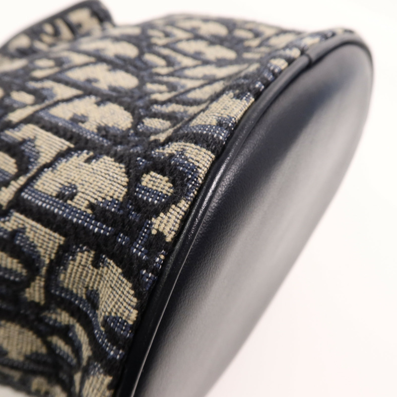 Dior Oblique帆布30 Montaigne Mini Busket鏈帶肩背袋-14