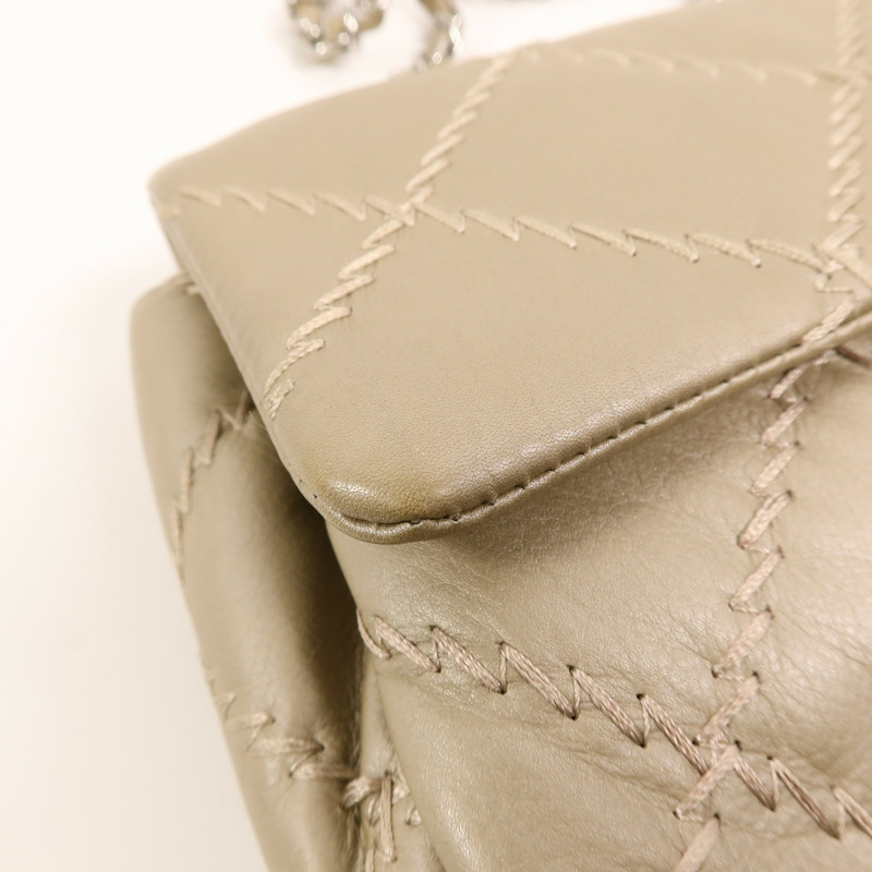 CHANEL 羊皮皮革Chain Shoulder鏈帶肩背袋-15