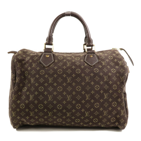 LOUIS VUITTON Monogram Mini Lin Speedy 30手挽袋