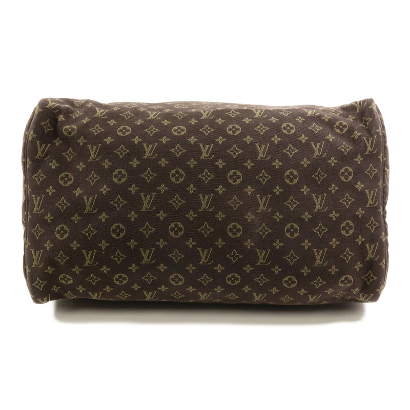 LOUIS VUITTON Monogram Mini Lin Speedy 30手挽袋-3
