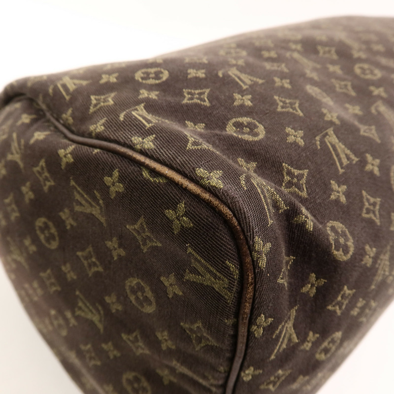 LOUIS VUITTON Monogram Mini Lin Speedy 30手挽袋-13