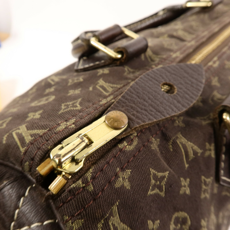 LOUIS VUITTON Monogram Mini Lin Speedy 30手挽袋-15