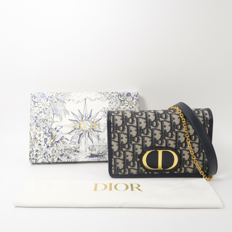 Dior 帆布Montaigne Pouch肩背袋-10