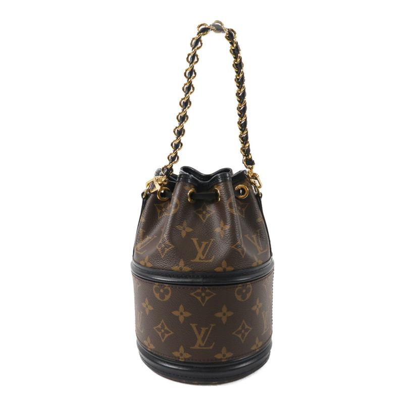 LOUIS VUITTON Monogram/牛皮皮革Canoe手挽肩背兩用袋-1