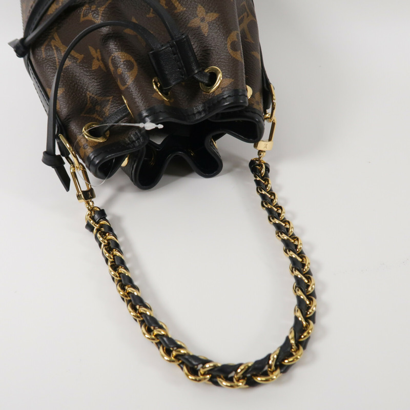 LOUIS VUITTON Monogram/牛皮皮革Canoe手挽肩背兩用袋-7