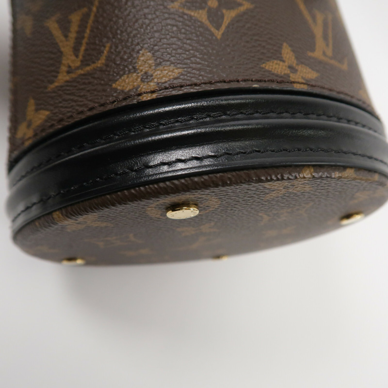 LOUIS VUITTON Monogram/牛皮皮革Canoe手挽肩背兩用袋-10