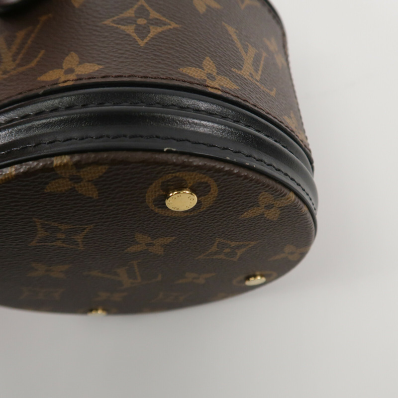 LOUIS VUITTON Monogram/牛皮皮革Canoe手挽肩背兩用袋-11