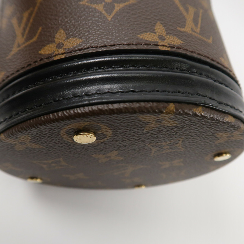 LOUIS VUITTON Monogram/牛皮皮革Canoe手挽肩背兩用袋-12