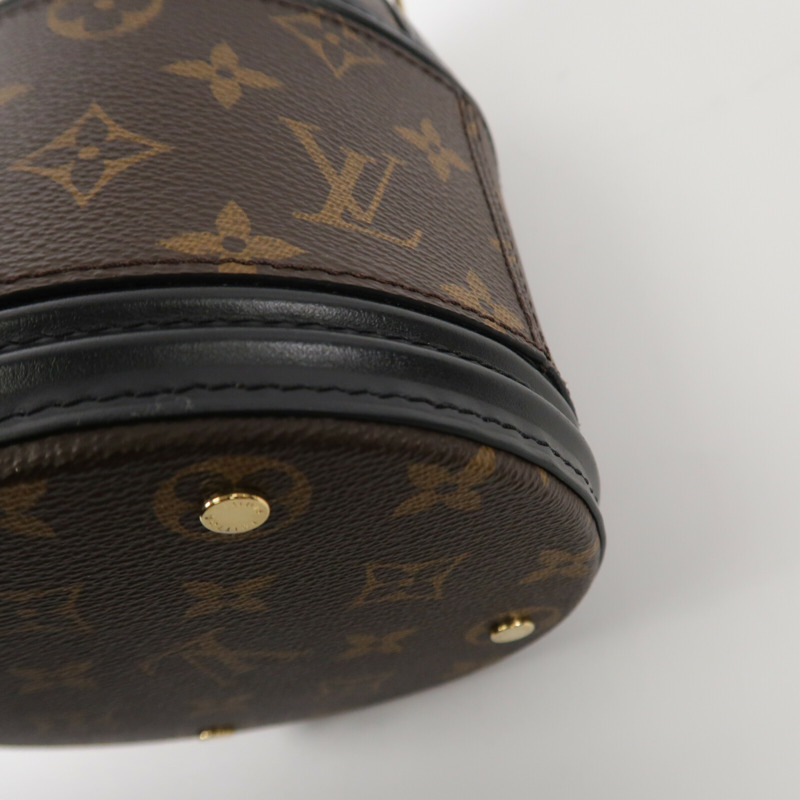 LOUIS VUITTON Monogram/牛皮皮革Canoe手挽肩背兩用袋-13