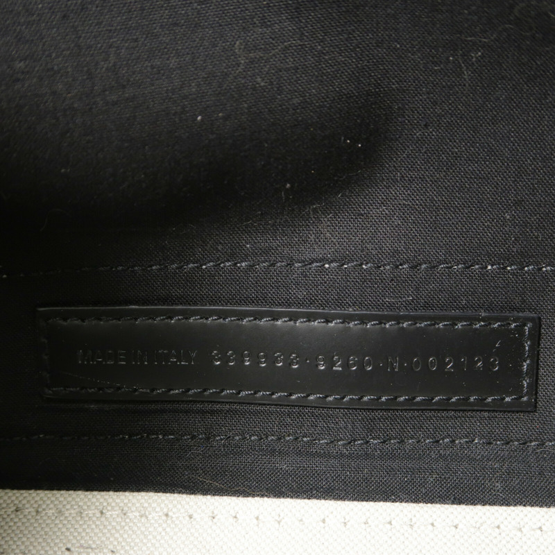 BALENCIAGA 牛皮皮革/帆布Navy Cabas Small手挽袋-7