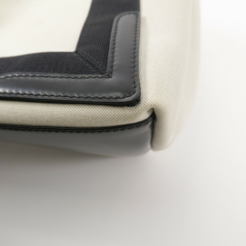 BALENCIAGA 牛皮皮革/帆布Navy Cabas Small手挽袋-15