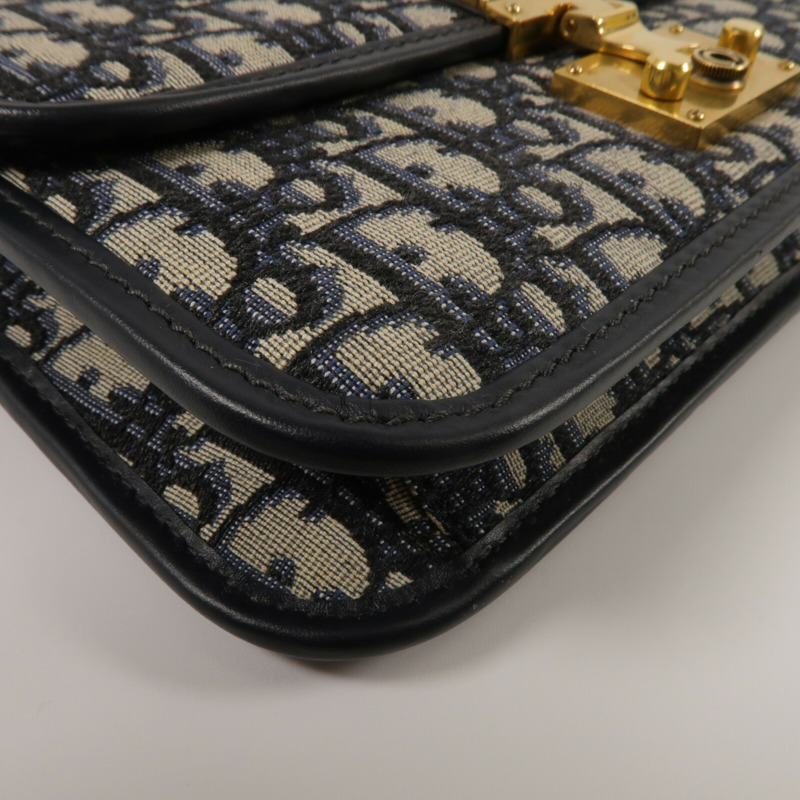 Dior 帆布Dioraddict Flap Bag鏈帶肩背袋-11
