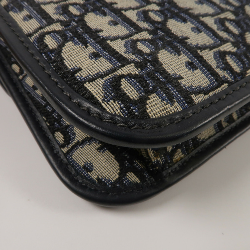 Dior 帆布Dioraddict Flap Bag鏈帶肩背袋-13