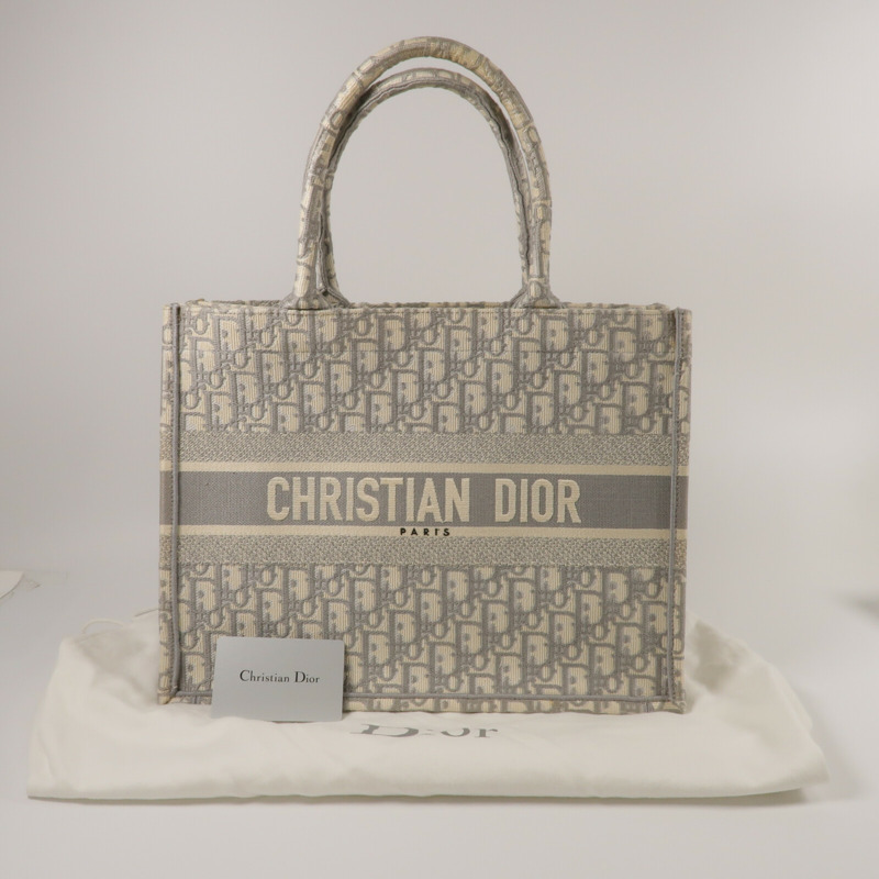 Dior 帆布Book Tote Medium手挽袋-9