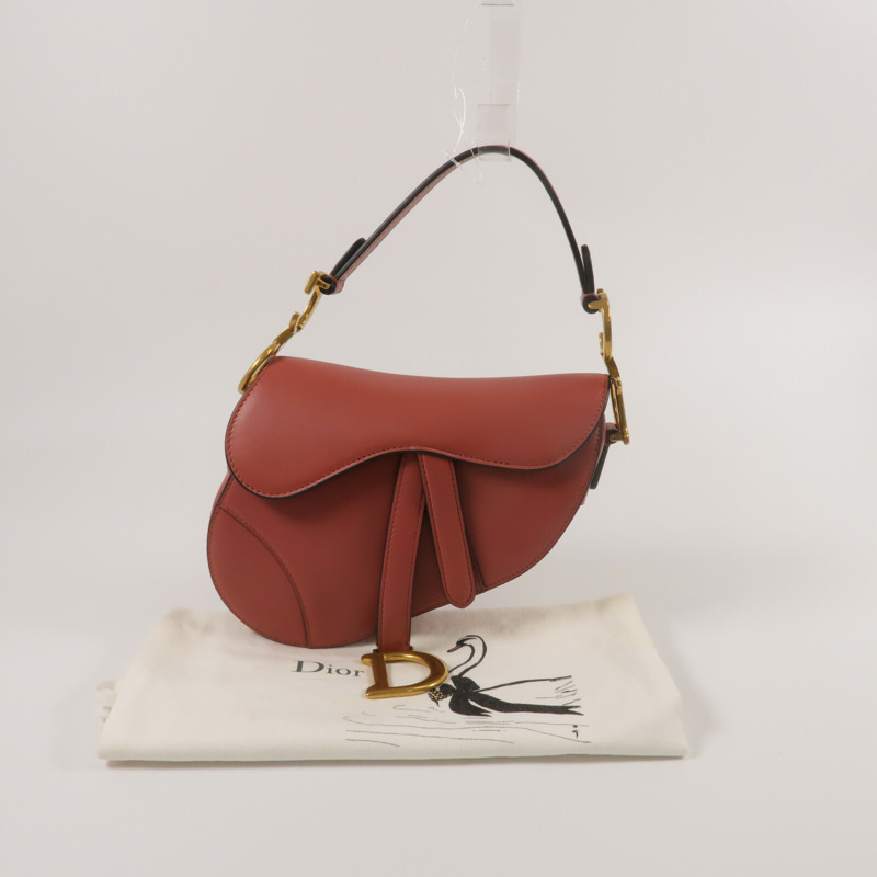Dior 牛皮皮革Mini Saddle肩背袋-8