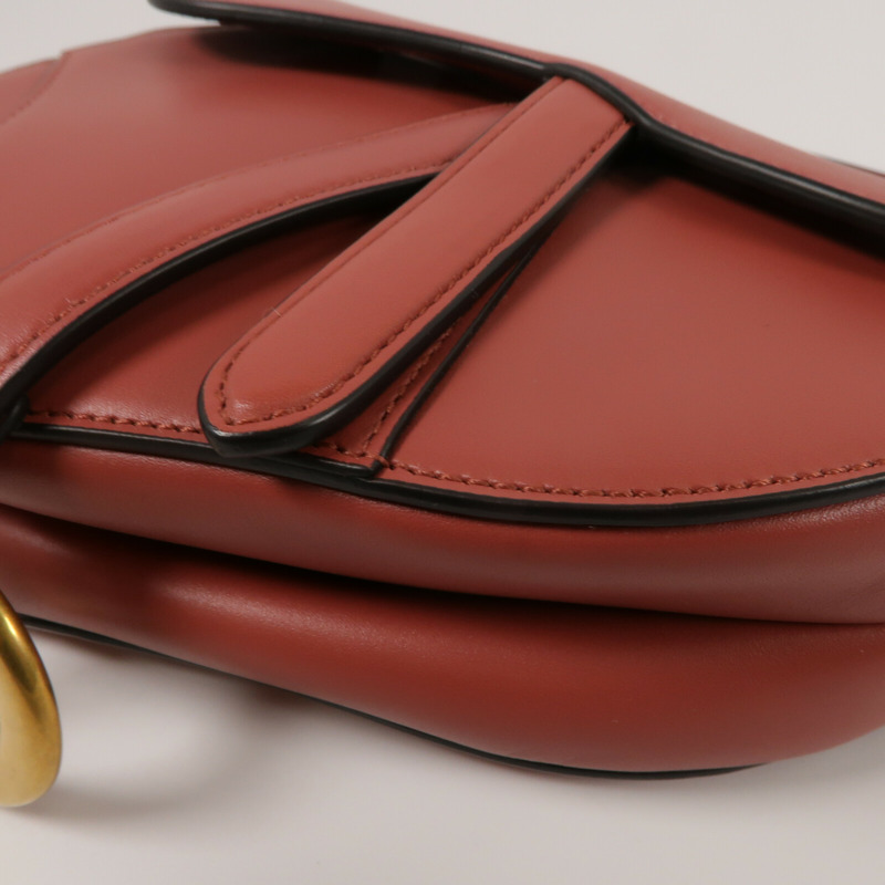 Dior 牛皮皮革Mini Saddle肩背袋-10