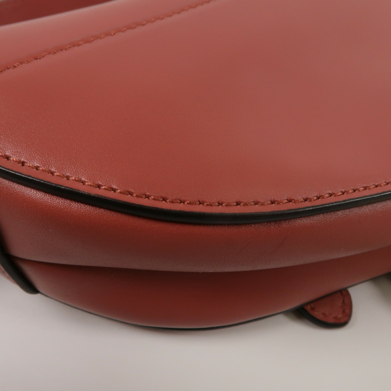 Dior 牛皮皮革Mini Saddle肩背袋-11