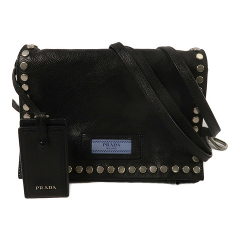PRADA 牛皮皮革Shoulder Bag肩背袋
