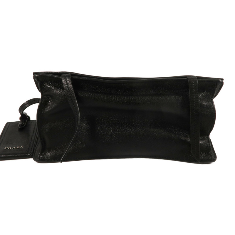 PRADA 牛皮皮革Shoulder Bag肩背袋-3
