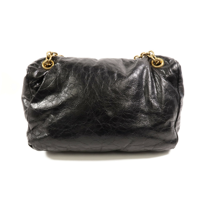 BALENCIAGA 牛皮皮革Monaco Small鏈帶肩背袋-1