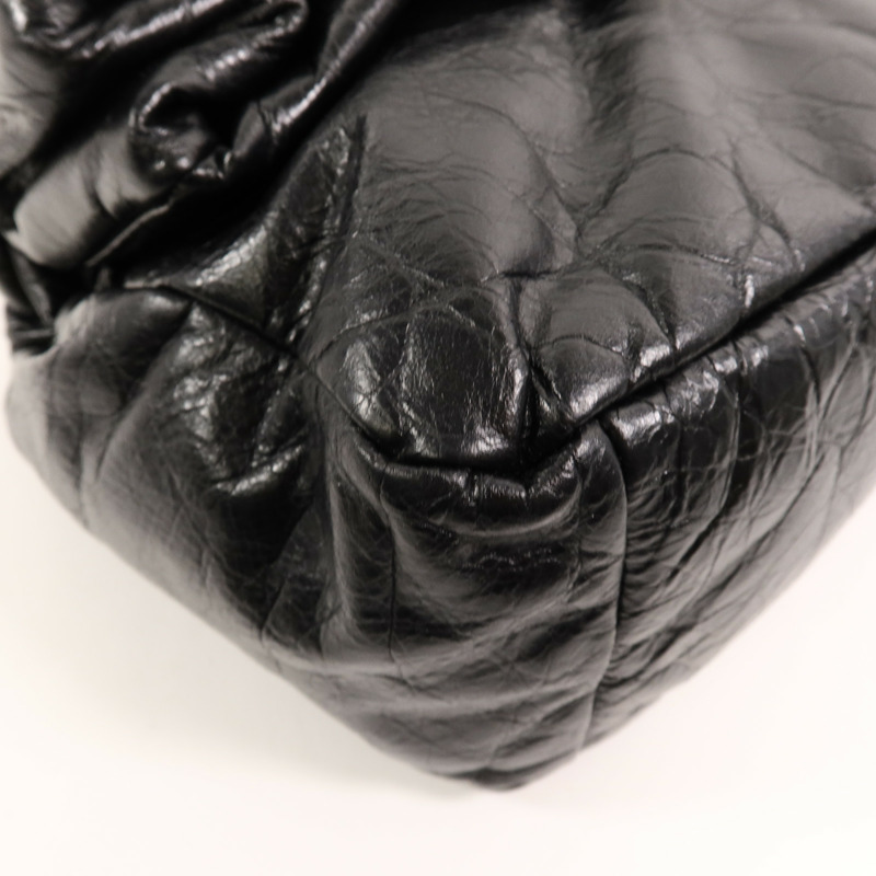 BALENCIAGA 牛皮皮革Monaco Small鏈帶肩背袋-11