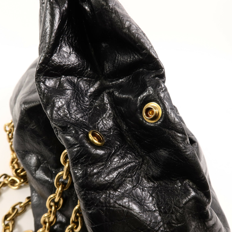 BALENCIAGA 牛皮皮革Monaco Small鏈帶肩背袋-15