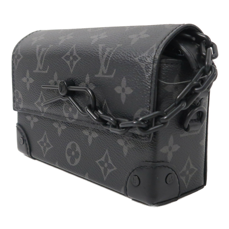 LOUIS VUITTON Monogram Eclipse Steamer肩背袋-2