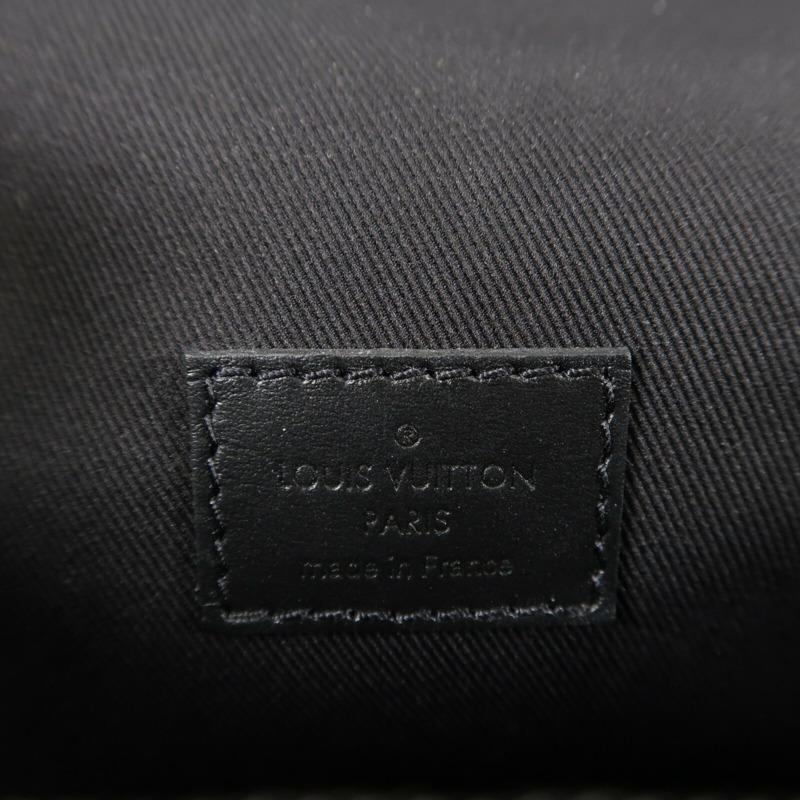 LOUIS VUITTON Monogram Eclipse Steamer肩背袋-5