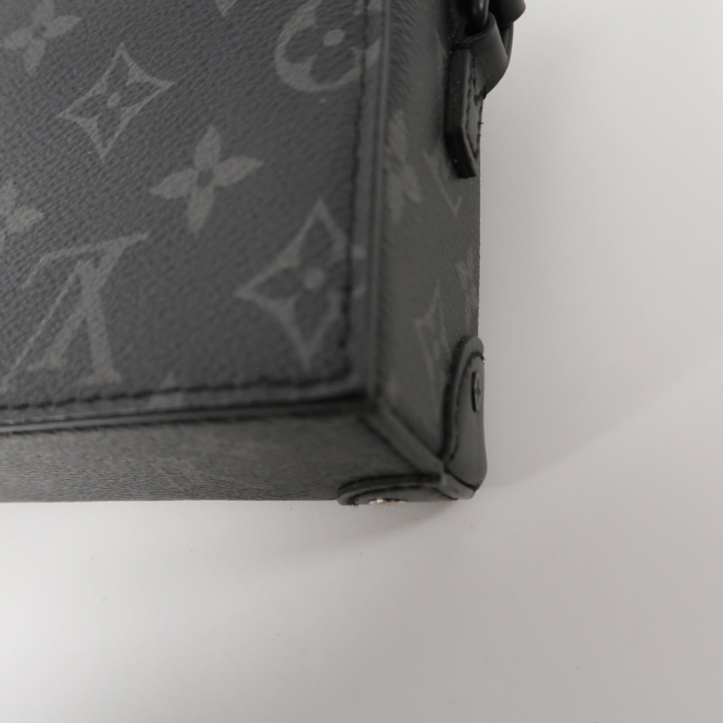 LOUIS VUITTON Monogram Eclipse Steamer肩背袋-12