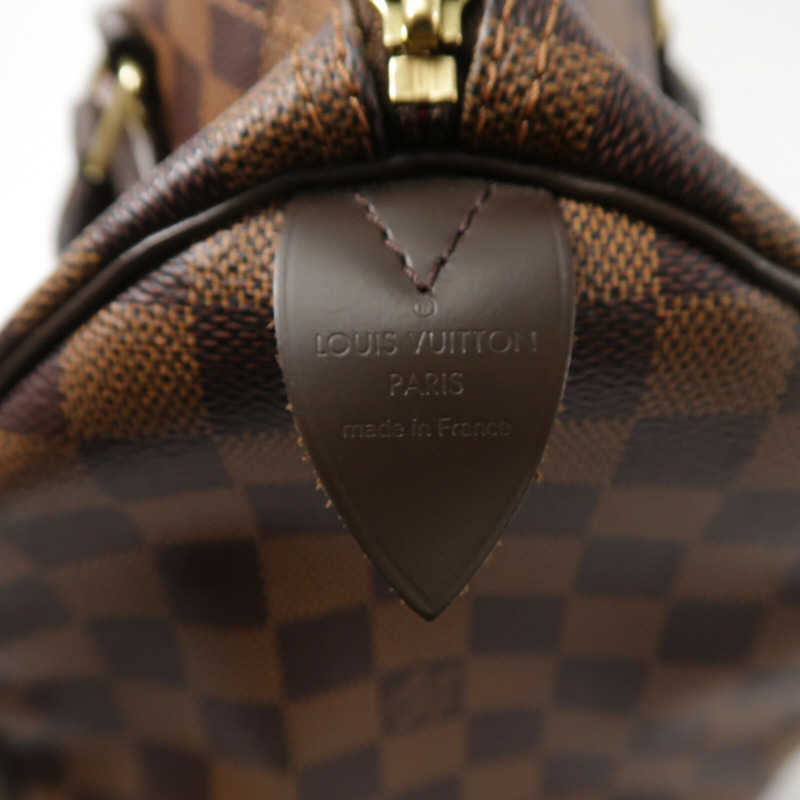 LOUIS VUITTON Damier Speedy 30手挽袋-5