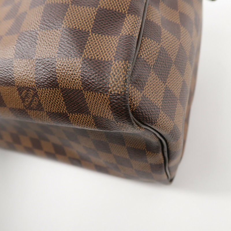 LOUIS VUITTON Damier Speedy 30手挽袋-10