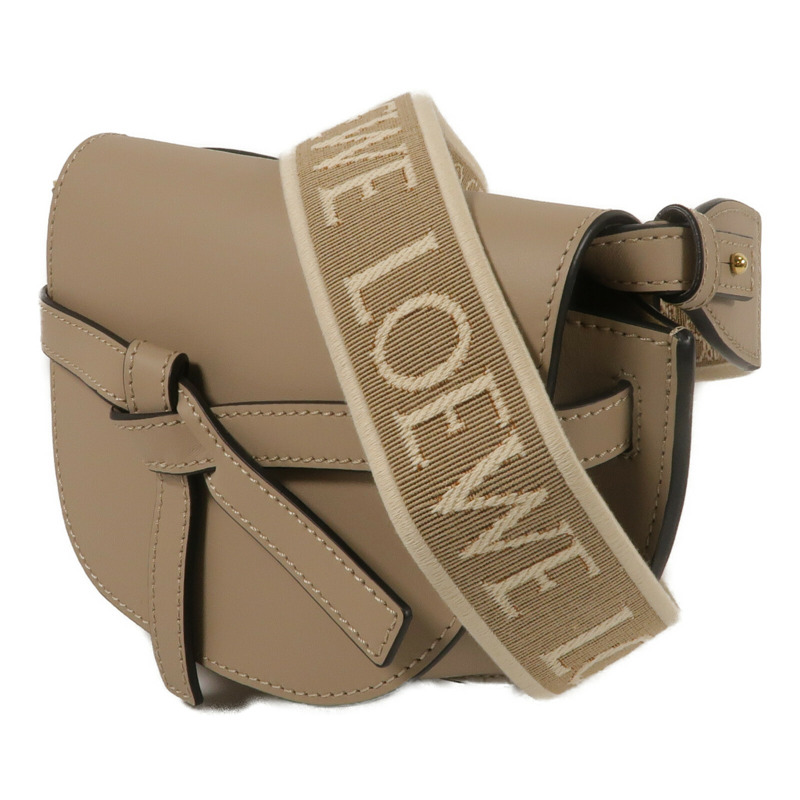 LOEWE 牛皮皮革Mini Gate肩背袋-1