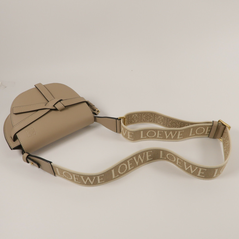 LOEWE 牛皮皮革Mini Gate肩背袋-8
